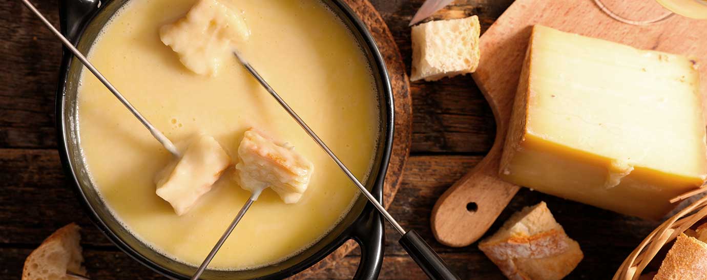 fonfue de queso con pan