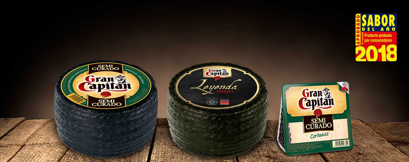Gran Capitán semicurado y Leyenda, sabor del año 2018